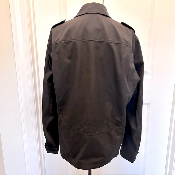 Banana Republic Lightweight Black Utility Rain Jacket | SZ L - Picture 4 of 4
